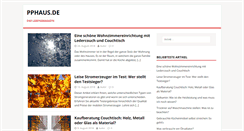 Desktop Screenshot of pphaus.de